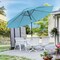 Pure Garden 10-Foot Outdoor Tilting Patio Umbrella, Blue 50-100-B - alternate 5